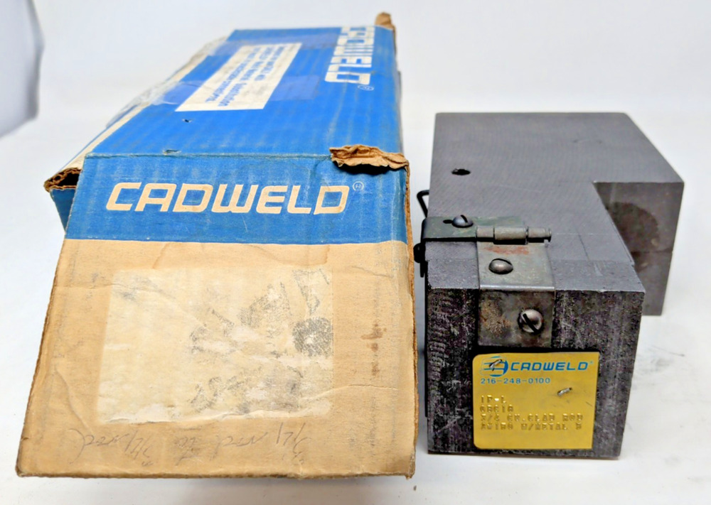 Cadweld IPL 216-248-0100 Ground Rod Splice/Grounding Receptacle Mold GBC18